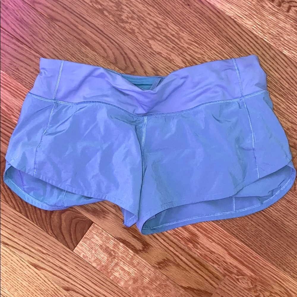 Blue Lululemon Shorts